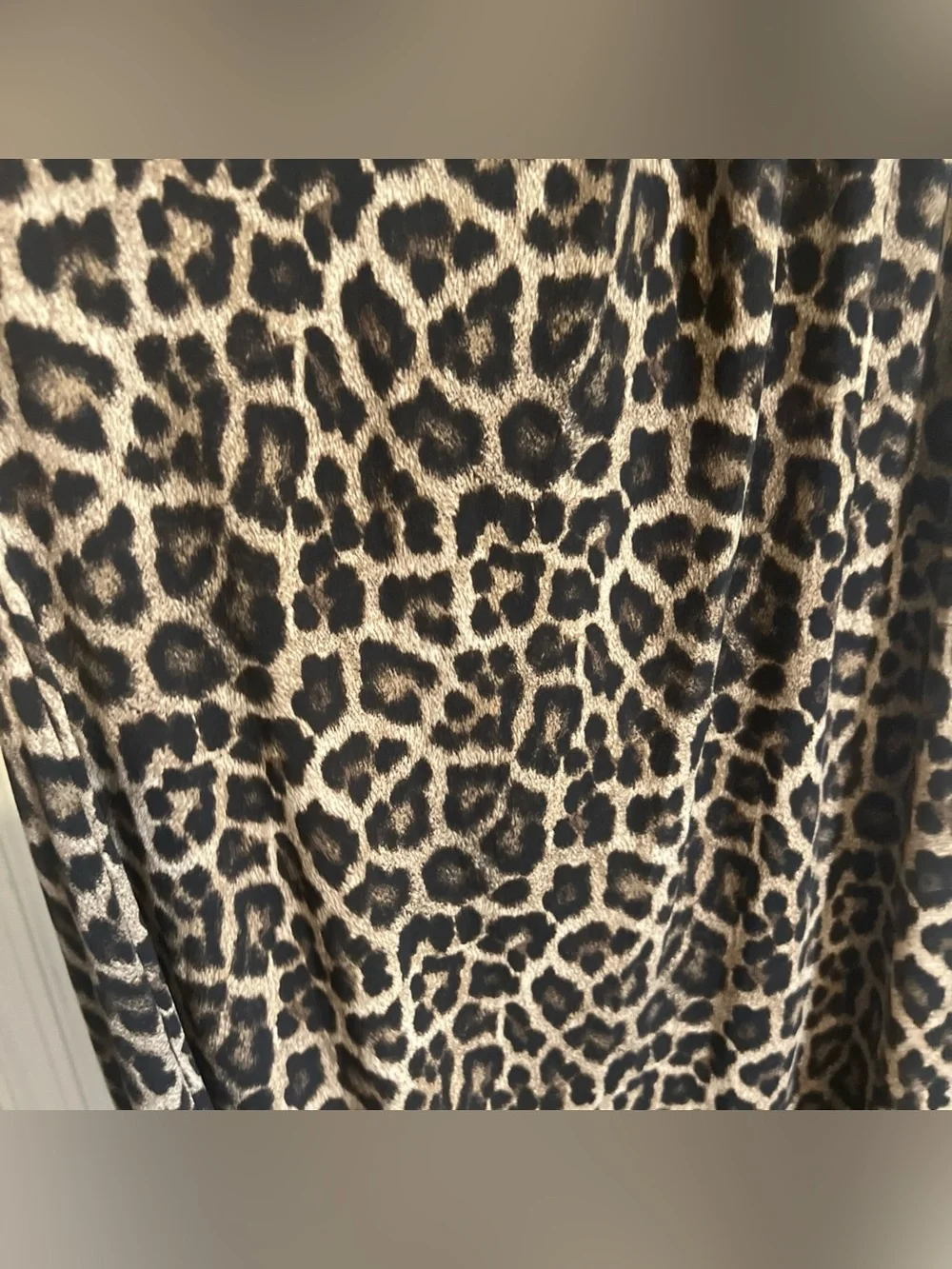 Michael Kors NWT! Gold Chain Halter Dark Camel  Print Dress XS MSRP $110